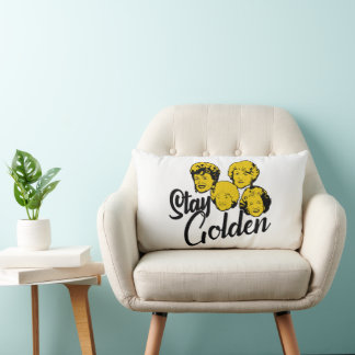 Just stay golden with girls lumbar cushion