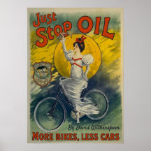Just Stop Oil Mug More Bikes Less Cars Activist
