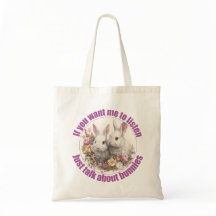 Just Talk About Rabbits Fun Bunny