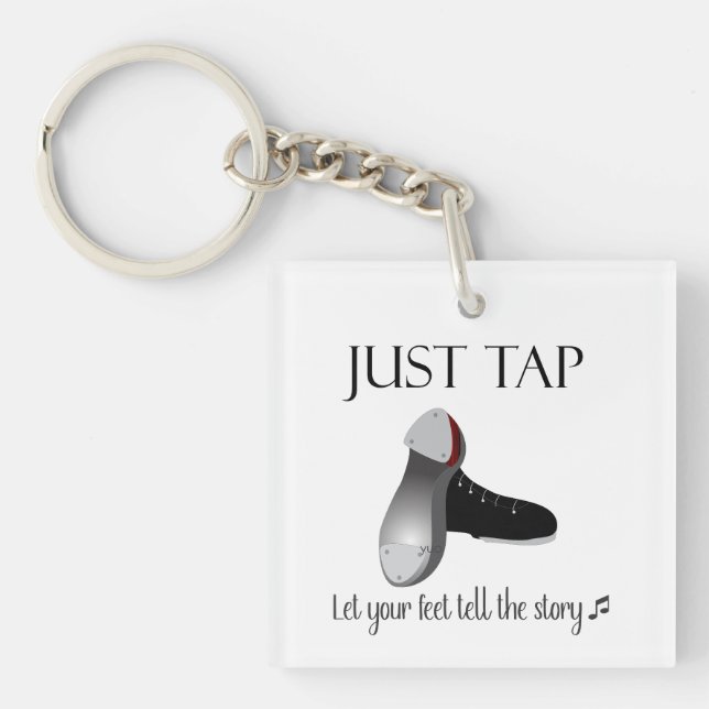 Just Tap  Key Ring (Front)