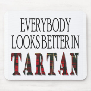 just tartan mouse pad