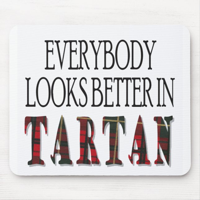 just tartan mouse pad (Front)