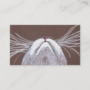 JUST THE CATS WHISKERS 2 BUSINESS CARD