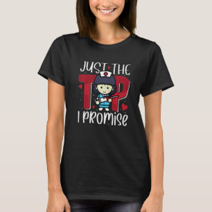 Just the Tip Phlebotomy Phlebotomist Nurse Women T-Shirt