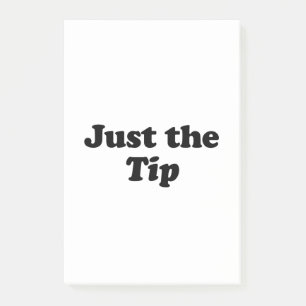 Just the Tip Post-it Notes