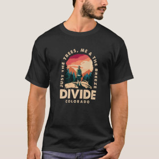 Just The Trees Me & The Breeze Divide Hiking Colou T-Shirt