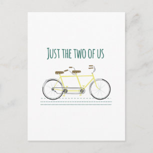 Just the two of us postcard