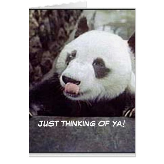 Just thinking of you! card