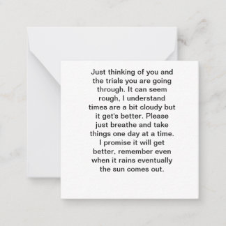 Just Thinking of You Card