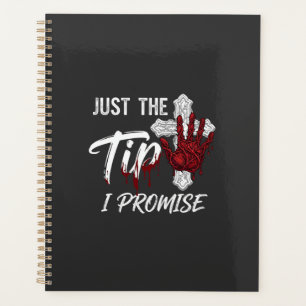 Just Tip Promise Halloween Bloody Hand Cross Planner