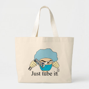 Just tube it large tote bag
