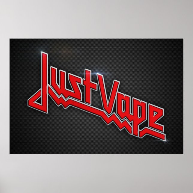 Just Vape Poster (Front)