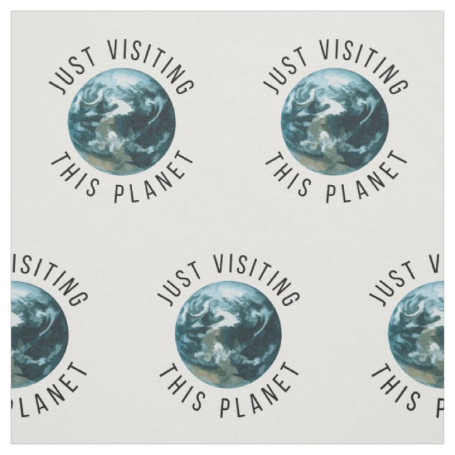 Just Visiting This Planet Fabric (Swatch)
