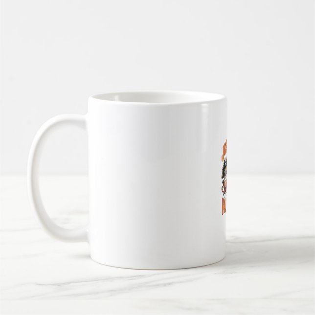 Just Waiting For Halloween Cats  Coffee Mug (Left)