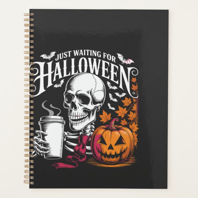Just Waiting For Halloween Planner (Front)