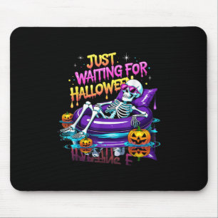 Just Waiting For Halloween Spooky Summer Vibes Sum Mouse Pad