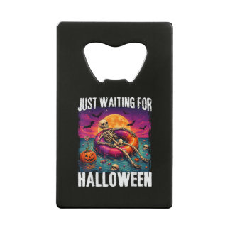 Just Waiting for Halloween Summer Skeleton Men Wom