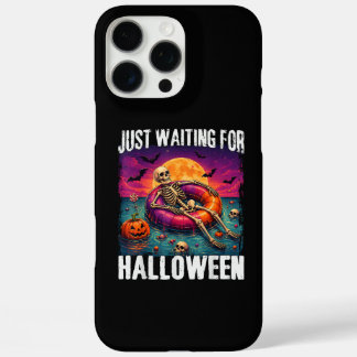 Just Waiting for Halloween Summer Skeleton Men Wom iPhone 16 Pro Max Case