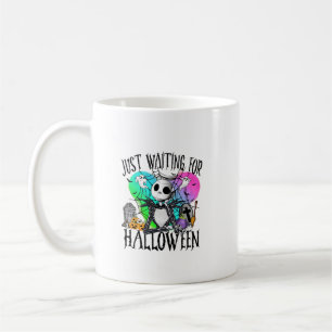 just waiting gor halloween coffee mug
