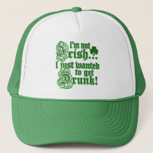 Just Wanted To Get DRUNK Trucker Hat