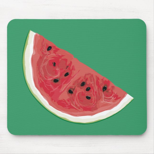 Just Watermelon Mouse Pad (Front)