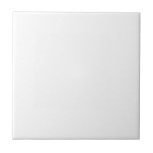 Just White Ceramic Tile