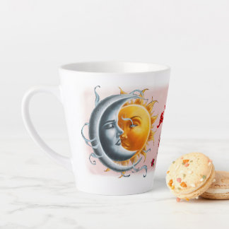 Just You and Me said the Sun to the Moon on a Latte Mug
