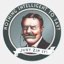 Just Zip It Sticker