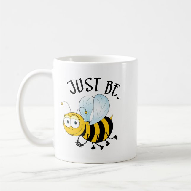 justbe1 coffee mug (Left)