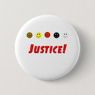 Justice 6 Cm Round Badge