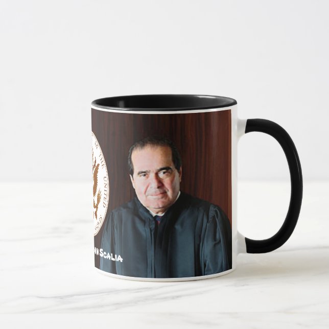 Justice Antonin Scalia - U.S. Supreme Court Mug (Right)