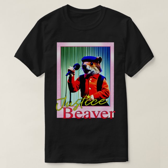 Justice Beaver T-Shirt (Design Front)