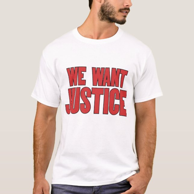 Justice Demand Tshirt (Front)