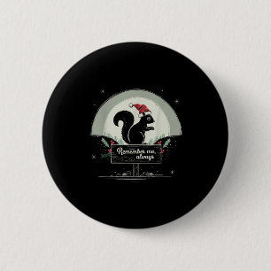 Justice For Peanut The Squirrel – Christmas Xmas S 6 Cm Round Badge