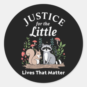 Justice For Peanut The Squirrel – Christmas Xmas S Classic Round Sticker
