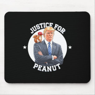 Justice For Peanut The Squirrel – Christmas Xmas S Mouse Pad
