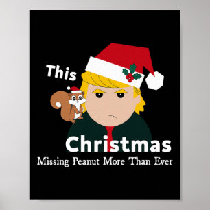 Justice For Peanut The Squirrel – Christmas Xmas S Poster