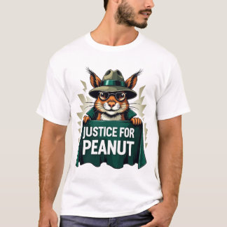 Justice For Peanut The Squirrel Tee