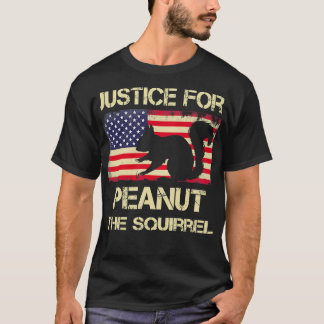 Justice For Peanut The Squirrel Tee by el mehdi