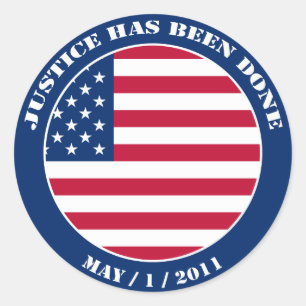 Justice has been done Sticker