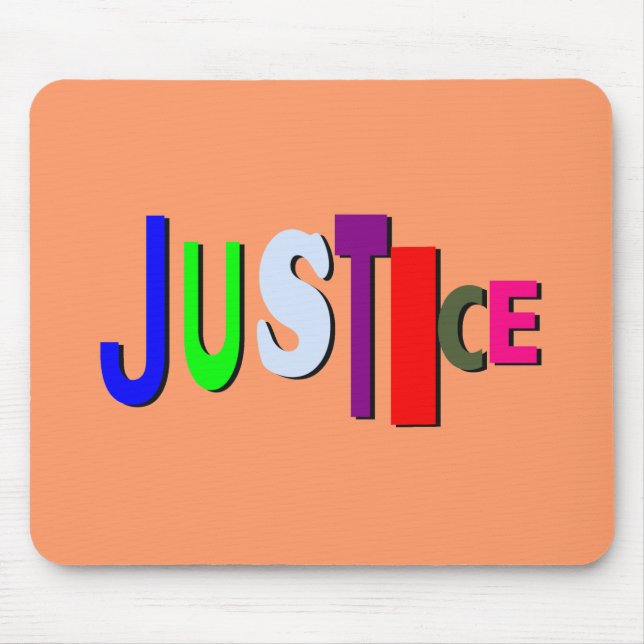 Justice in Colour Mousepad (Front)