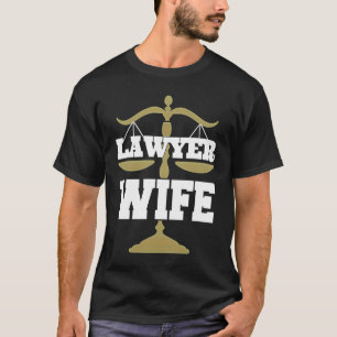 Justice Lawyer Jurist Attorney Prosecutor Paralega T-Shirt