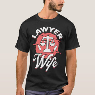 Justice Lawyer Jurist Attorney Prosecutor Paralega T-Shirt