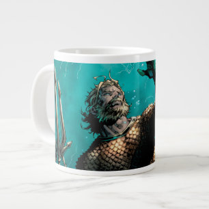 Justice League #10 Aquaman Drowned Earth Variant Large Coffee Mug