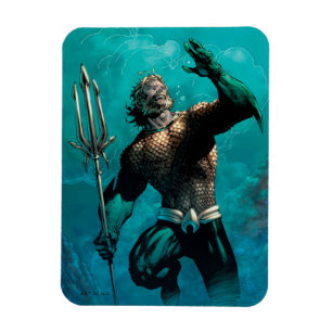 Justice League #10 Aquaman Drowned Earth Variant Magnet