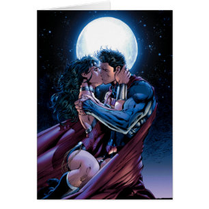 Justice League #12 Wonder Woman & Superman Kiss