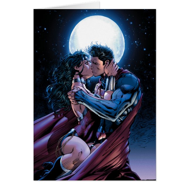 Justice League #12 Wonder Woman & Superman Kiss (Front)