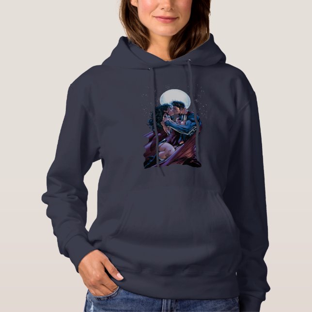 Justice League #12 Wonder Woman & Superman Kiss Hoodie (Front)
