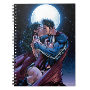 Justice League #12 Wonder Woman & Superman Kiss Notebook
