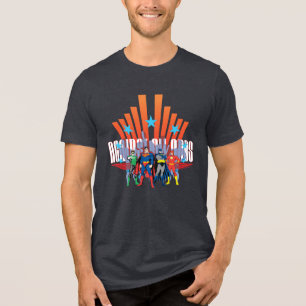 Justice League "Against All Odds" Tri-Blend Shirt